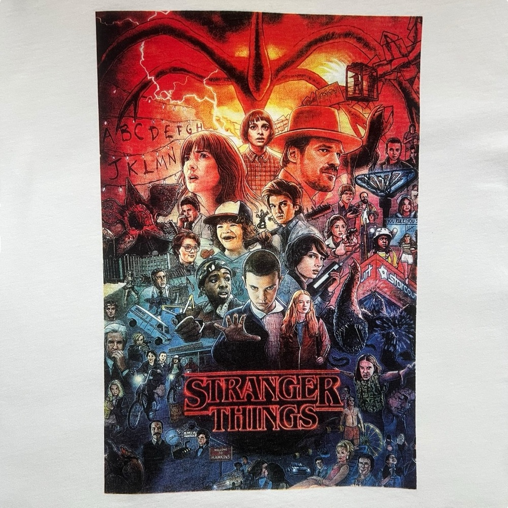 ZARA KIDS STRANGER THINGS LONG SLEEVE T-SHIRT SIZE 11-12 - Picture 3 of 6